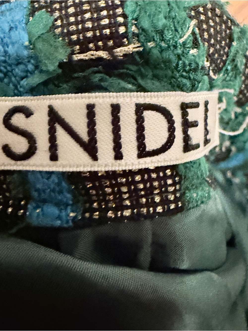 Snidel Tweed Mini Skirt size 1 or small - Picture 4 of 5